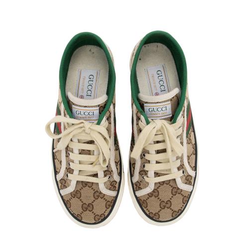 Gucci GG Canvas Web 1977 Tennis Sneakers - Size 6 / 36