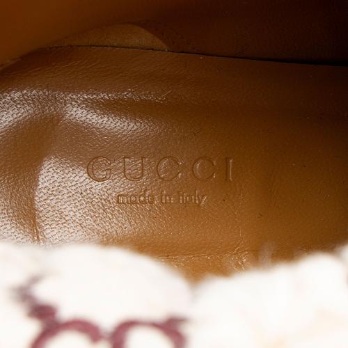 Gucci GG Shearling Effect Boots - Size 8.5 / 38.5