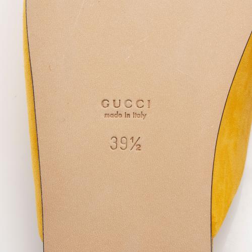 Gucci x Adidas Suede Horsebit Slipper Slides - Size 9.5 / 39.5