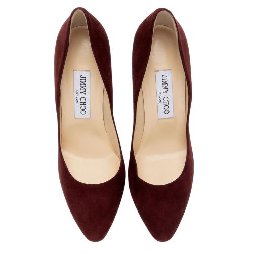 Jimmy Choo Suede Romy Pumps - Size 6.5 / 36.5