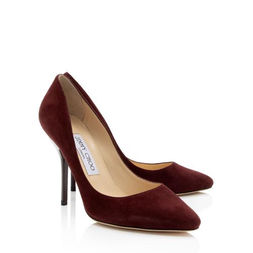 Jimmy Choo Suede Romy Pumps - Size 6.5 / 36.5