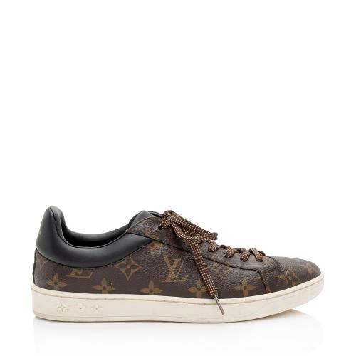 Louis Vuitton Monogram Calfskin Luxembourg Sneakers - Mens Size 6 / 36