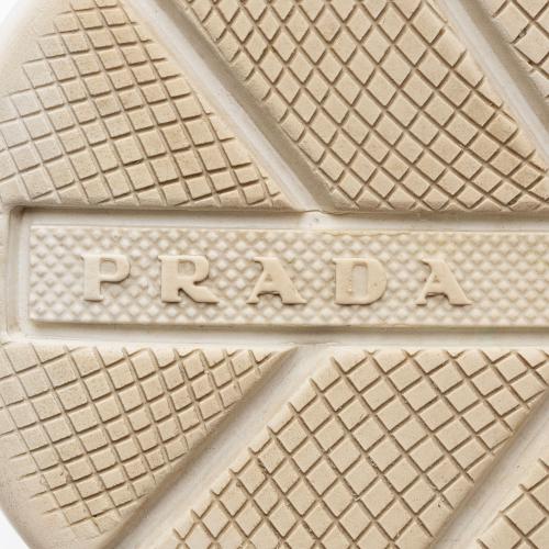 Prada Knit Logo Sneakers - Size 6.5 / 36.5