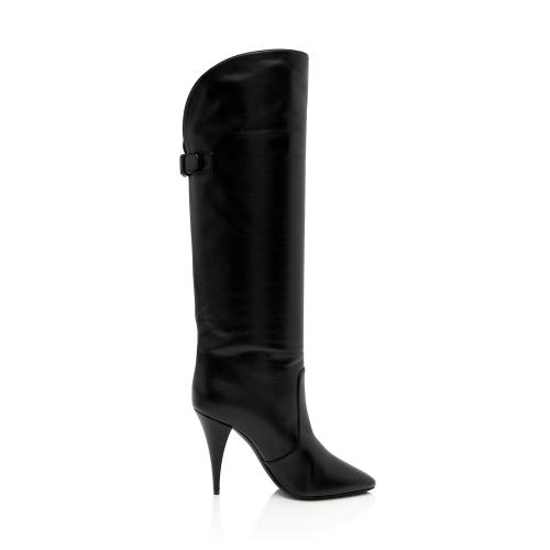 Saint Laurent Lambskin Koller Boots - Size 9.5 / 39.5