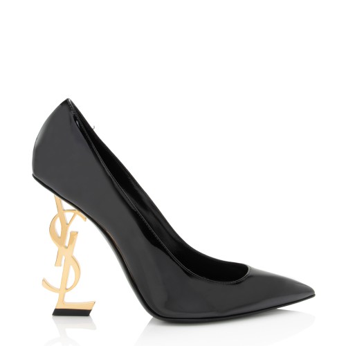 Saint Laurent Patent Leather Opyum Pumps - Size 8 / 38