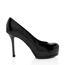 Saint Laurent Patent Leather Tribtoo Pumps - Size 7 / 37