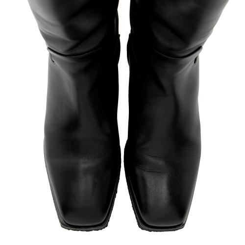 Salvatore Ferragamo Calfskin Wayde Knee High Boots - Size 9 / 39