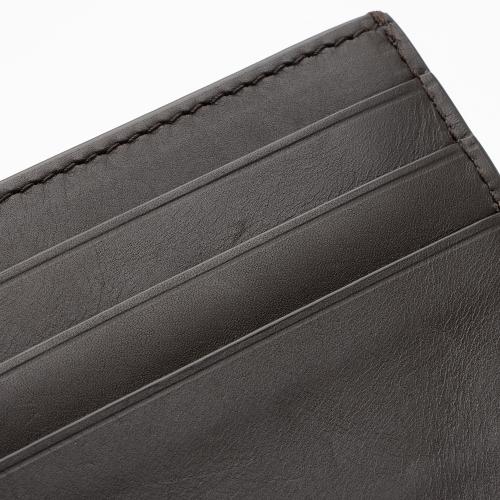 Bottega Veneta Calfskin Laser Cut Card Holder