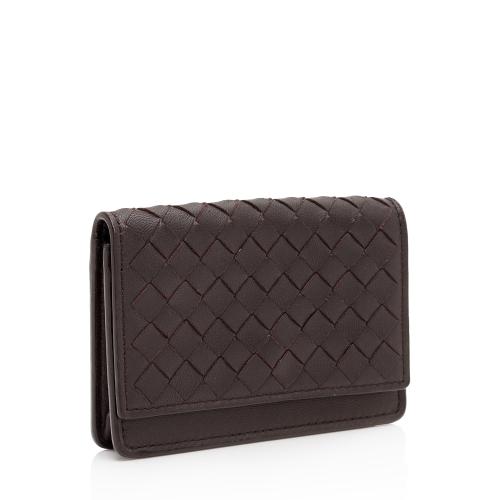 Bottega Veneta Intrecciato Nappa Card Holder