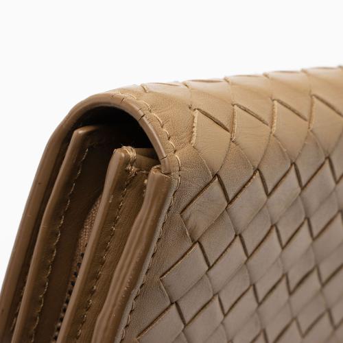 Bottega Veneta Intrecciato Nappa Continental Wallet