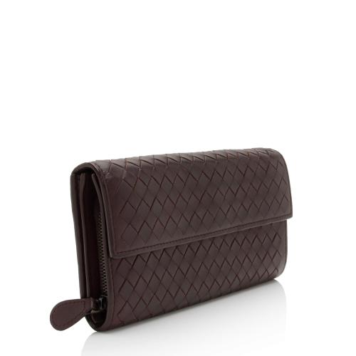 Bottega Veneta Intrecciato Nappa Continental Wallet