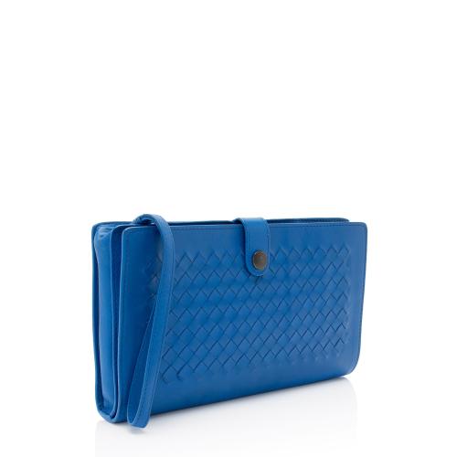 Bottega Veneta Intrecciato Nappa Wristlet