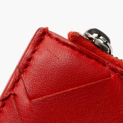 Bottega Veneta Intrecciato Nappa Zip Around Card Case