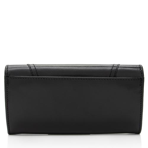 Burberry Leather Continental Wallet