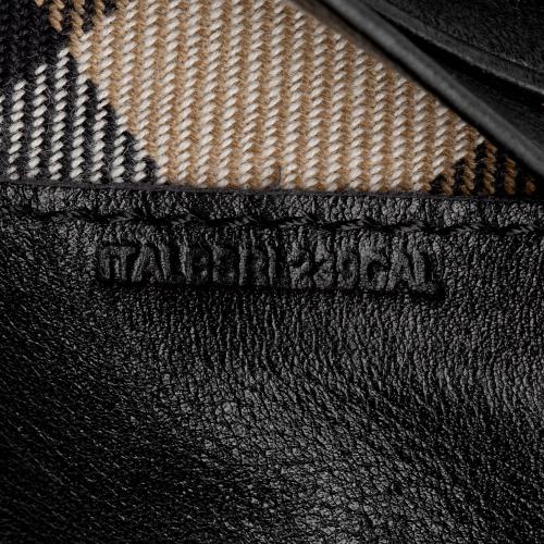 Burberry Leather Continental Wallet