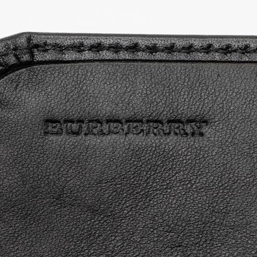 Burberry Leather Continental Wallet