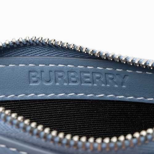 Burberry Leather Logo Alwyn Zip Card Case