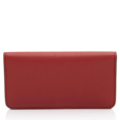 Burberry Leather Rowe Snap Wallet