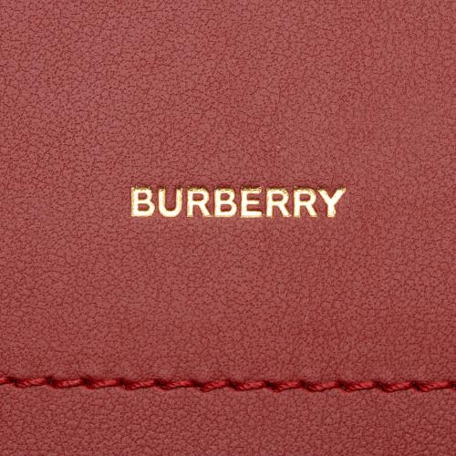 Burberry Leather Rowe Snap Wallet