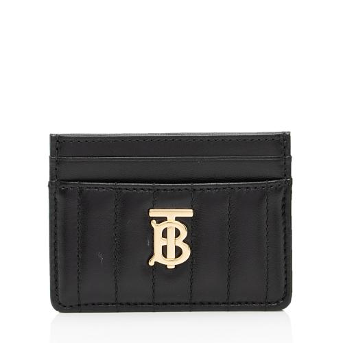 Burberry Leather TB Lola Card Case