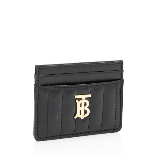 Burberry Leather TB Lola Card Case