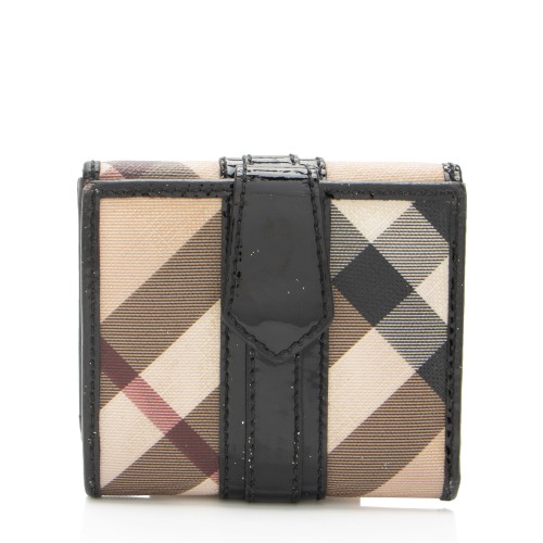 Burberry Nova Check French Wallet