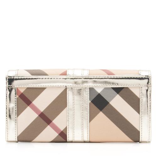 Burberry Nova Check Penrose Continental Wallet