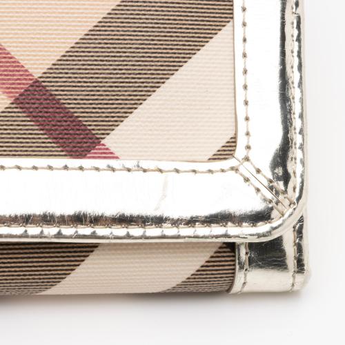 Burberry Nova Check Penrose Continental Wallet