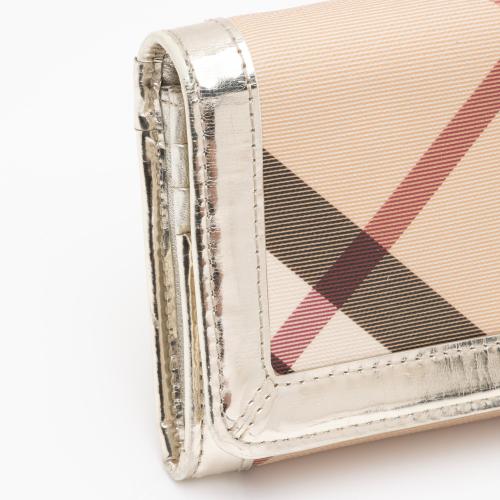 Burberry Nova Check Penrose Continental Wallet