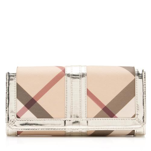 Burberry Nova Check Penrose Continental Wallet