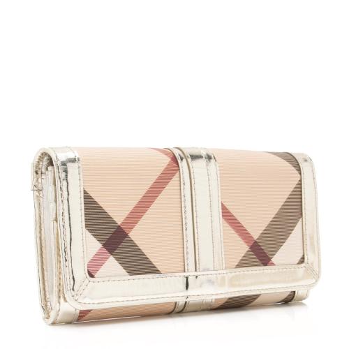 Burberry Nova Check Penrose Continental Wallet