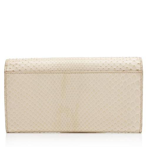 Burberry Python Penrose Continental Wallet