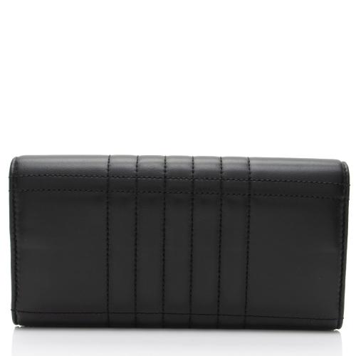 Burberry Quilted Lambskin TB Lola Wallet