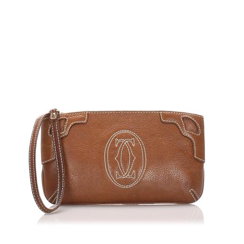 Cartier Vintage Leather Pouch