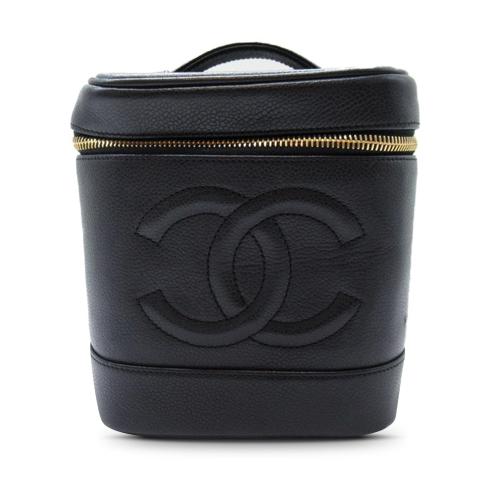 Chanel CC Caviar Vanity Case