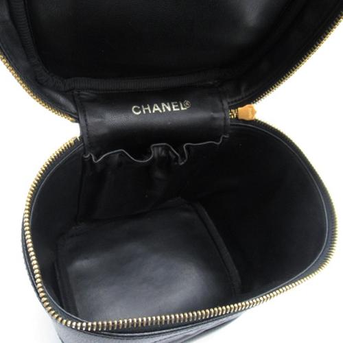 Chanel CC Caviar Vanity Case