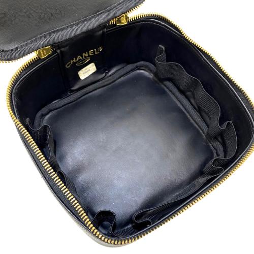 Chanel CC Caviar Vanity Case