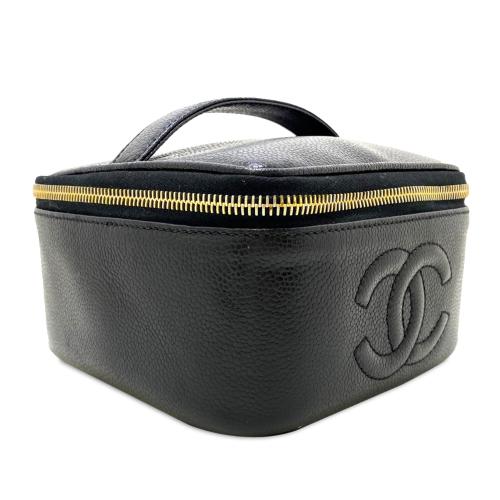 Chanel CC Caviar Vanity Case