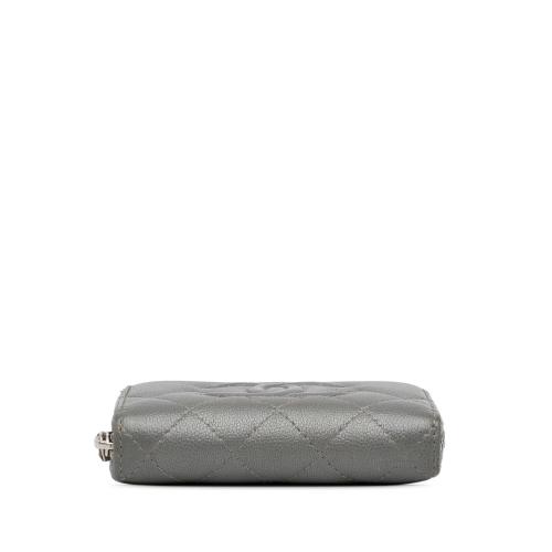 Chanel CC Caviar Zip Coin Pouch