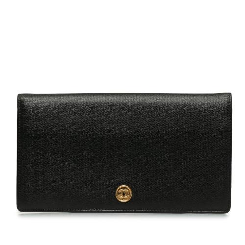 Chanel CC Leather Bifold Wallet