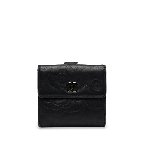 Chanel Camellia Bifold Wallet