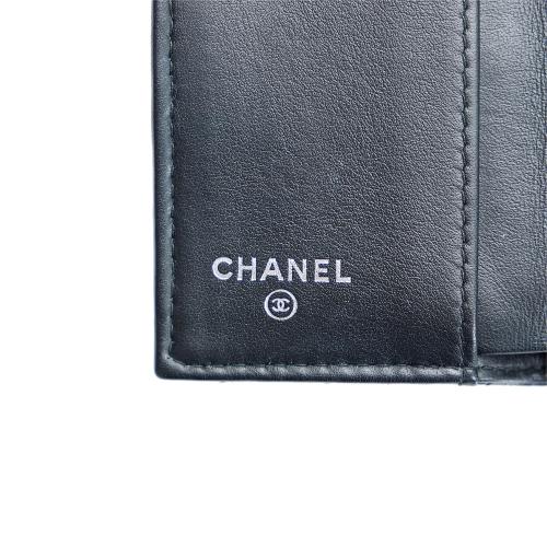 Chanel Caviar Boy Trifold Wallet