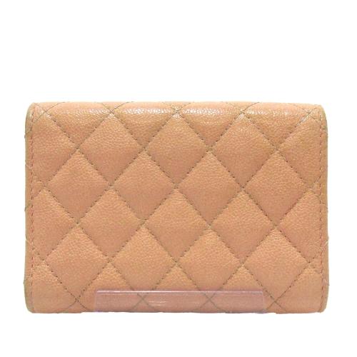 Chanel Caviar Boy Trifold Wallet