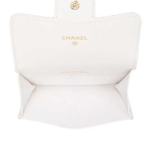 Chanel Caviar Leather Classic Card Holder