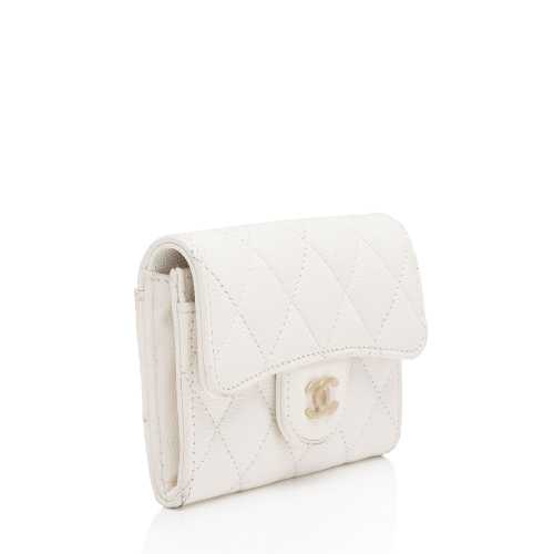 Chanel Caviar Leather Classic Card Holder