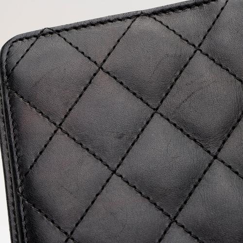 Chanel Lambskin Ligne Cambon Bi-Fold Wallet