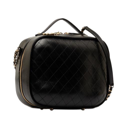 Chanel Medium Crumpled Calfskin Vanity Case