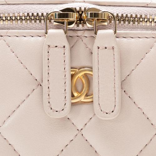 Chanel Mini Lambskin Pearl Crush Vanity