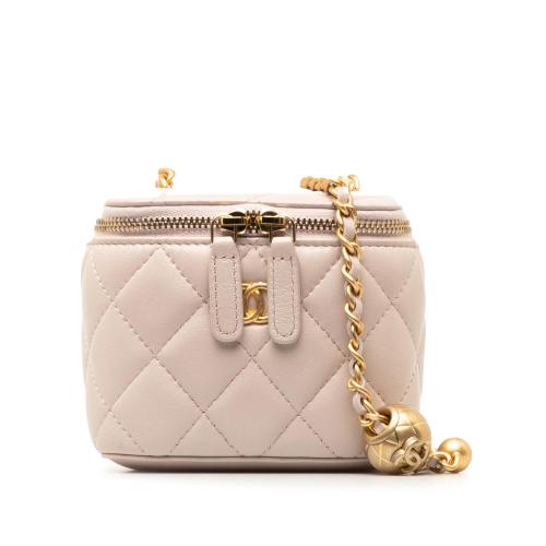 Chanel Mini Lambskin Pearl Crush Vanity