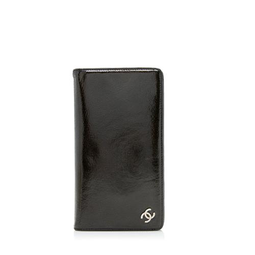 Chanel Patent Leather Bi-Fold Wallet